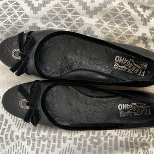 nice black with bow shoes